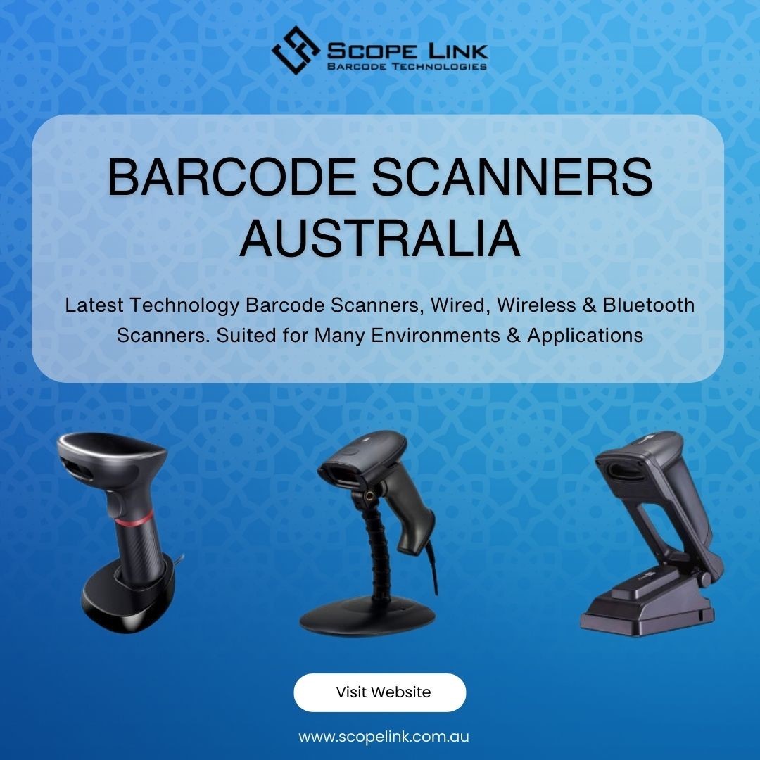 Top Barcode Scanners at Scope Link Barcode Technologies